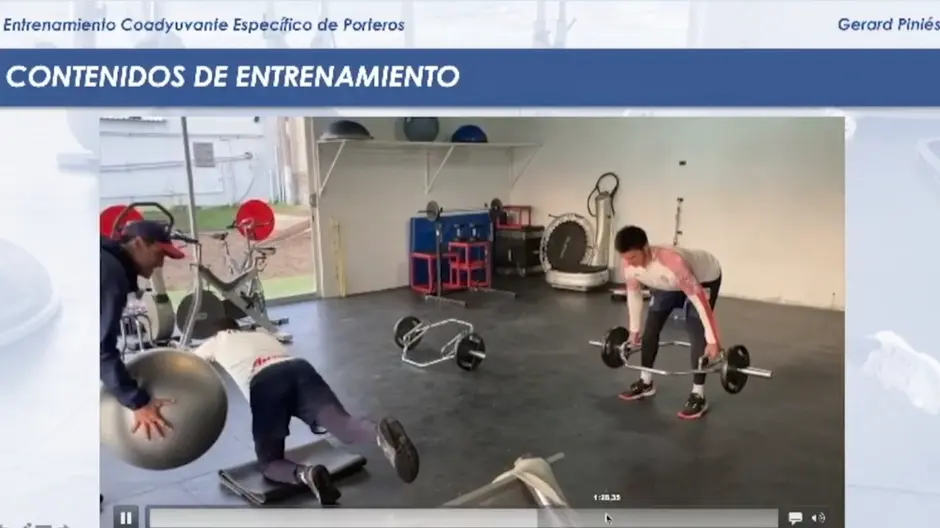 Estructuración y contenidos del entrenamiento